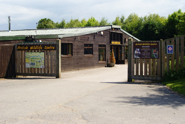 Entrance to the British Wildlife Centre at Lingfield