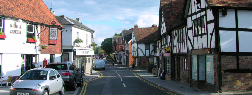 An image of Edenbridge Town Centre