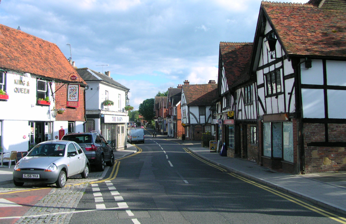 An image of Edenbridge Town Centre
